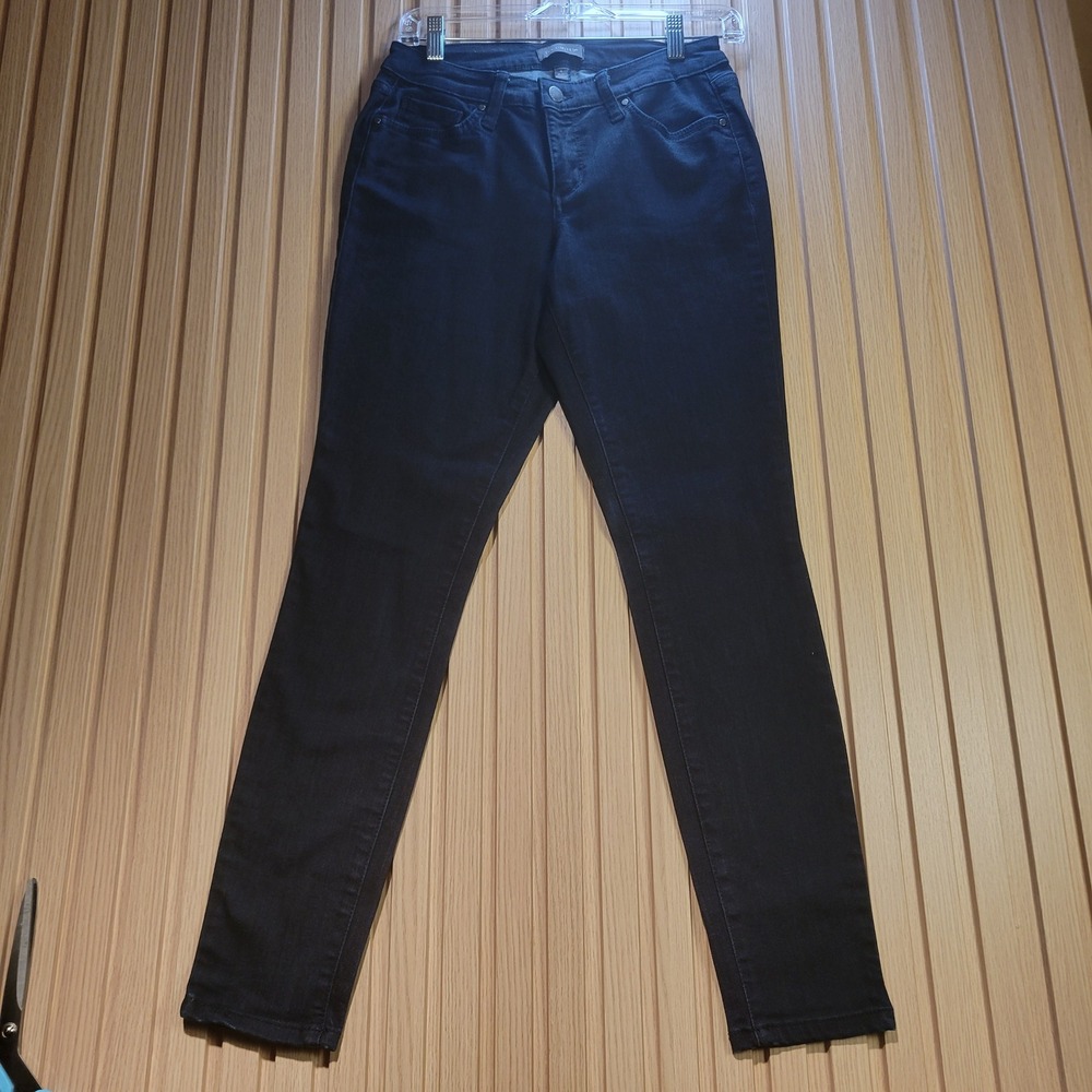 The Limited Womens Dark Wash Skinny Jeans Size 4 Indigo Denim Stretch Mid Rise